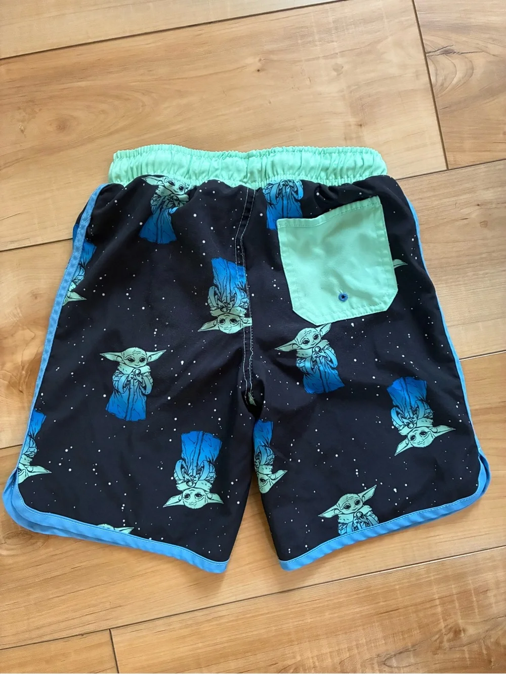Star Wars Kids Swim Trunks - Black, Blue, Green